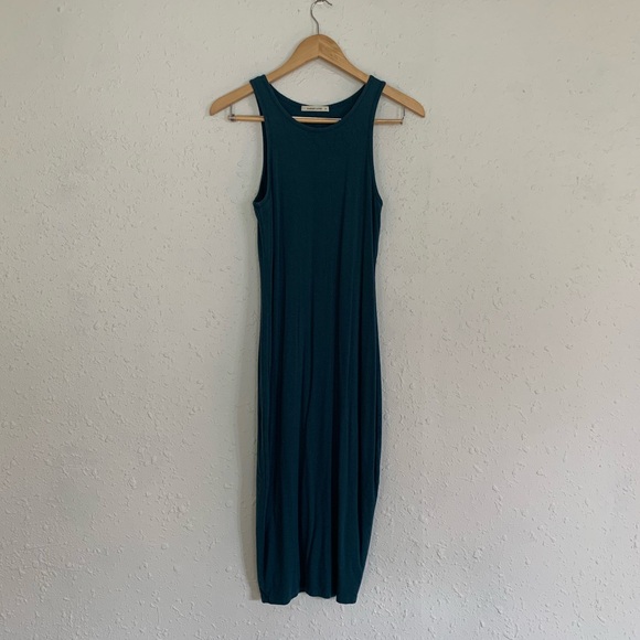 Lexi Midi Tank Dress in Tapestry Blue - Picture 3 of 5